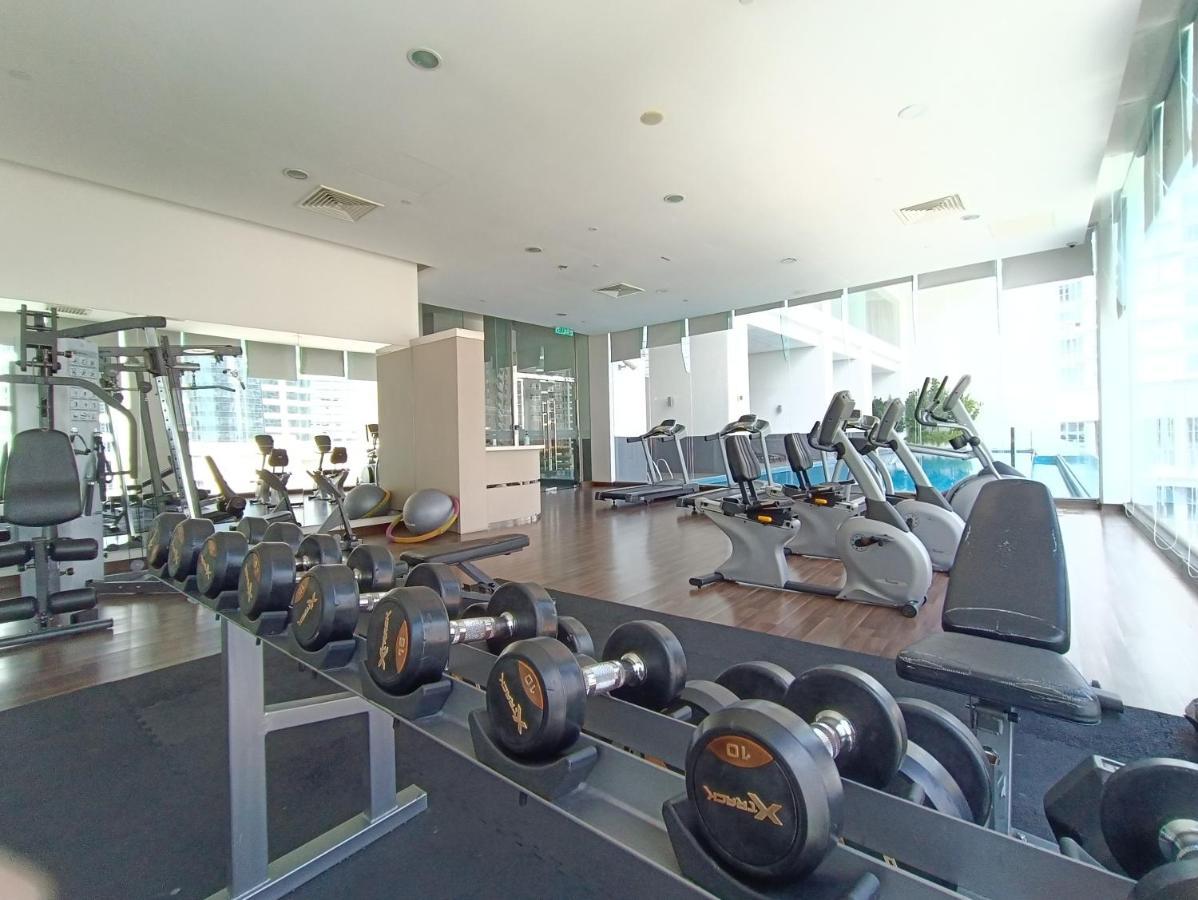 쿠알라룸푸르 Rm020 Bukit Bintang 118 Tower Balcony View 아파트 외부 사진
